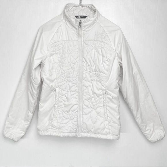 The North Face | White Quilted Puffer Jacket Small - Picture 8 of 8